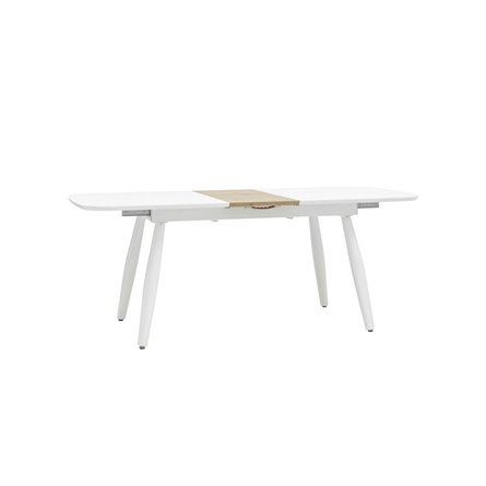 Стол обеденный Чикаго раскладной 160-200*90 белый