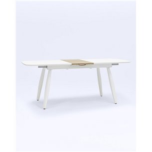 Стол|Stool Group|обеденный Чикаго раскладной 160-200*90 белый