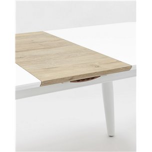 Стол|Stool Group|обеденный Чикаго раскладной 160-200*90 белый
