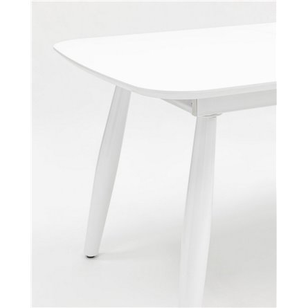 Стол|Stool Group|обеденный Чикаго раскладной 160-200*90 белый