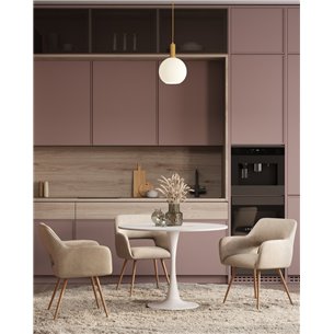 Стол|Stool Group|Tulip D100 белый столешница МДФ ножка металл
