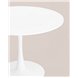 Стол|Stool Group|Tulip D100 белый столешница МДФ ножка металл Стол|Stool Group|Tulip D100 белый столешница МДФ ножка металл
