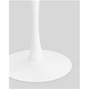 Стол|Stool Group|Tulip D100 белый столешница МДФ ножка металл