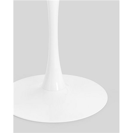 Стол|Stool Group|Tulip D100 белый столешница МДФ ножка металл