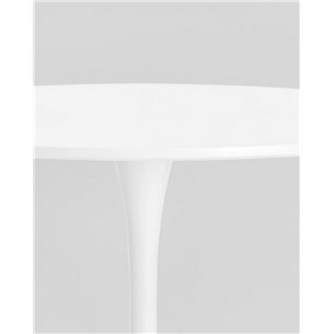 Стол|Stool Group|Tulip D100 белый столешница МДФ ножка металл