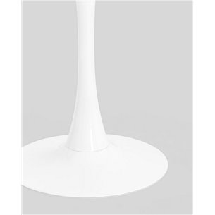 Стол|Stool Group|Tulip D90 белый столешница МДФ ножка металл