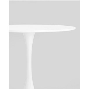 Стол|Stool Group|Tulip D90 белый столешница МДФ ножка металл