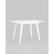 Стол|Stool Group|обеденный GUDI 120х75 белый деревянный массив гевеи Стол|Stool Group|обеденный GUDI 120х75 белый деревянный массив гевеи