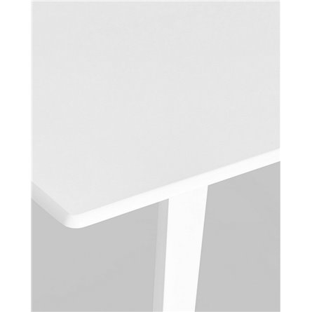 Стол|Stool Group|обеденный GUDI 120х75 белый деревянный массив гевеи
