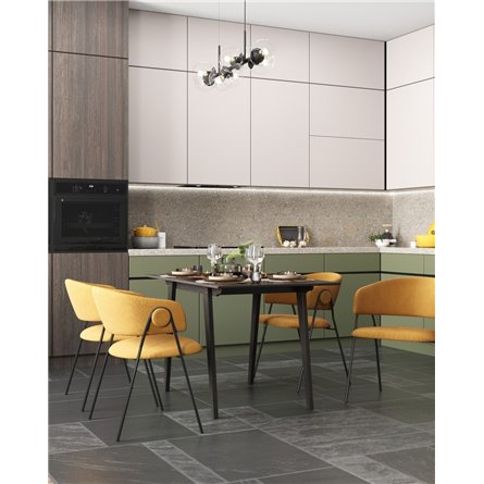 Стол|Stool Group|обеденный GUDI 120х75 эспрессо деревянный массив гевеи