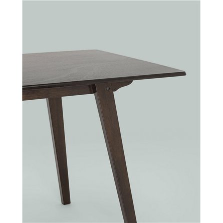 Стол|Stool Group|обеденный GUDI 120х75 эспрессо деревянный массив гевеи