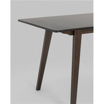 Стол|Stool Group|обеденный GUDI 120х75 эспрессо деревянный массив гевеи