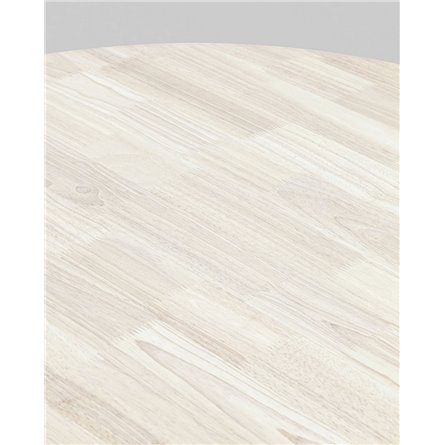 Стол|Stool Group|обеденный GERDA 100*100 массив гевеи цвет беленый дуб