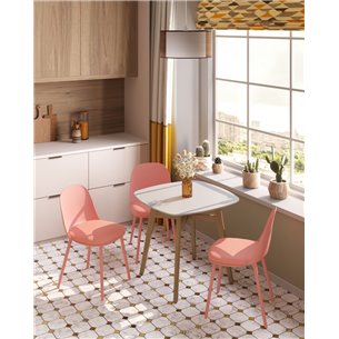 Стол|Stool Group|обеденный Target 80*80 черный ножки массив бука