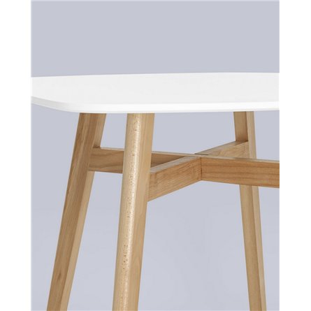 Стол|Stool Group|обеденный Target 80*80 черный ножки массив бука
