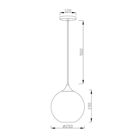 Светильник|Moderli|V2111-P Sumatra 1*E27*60W подвесной