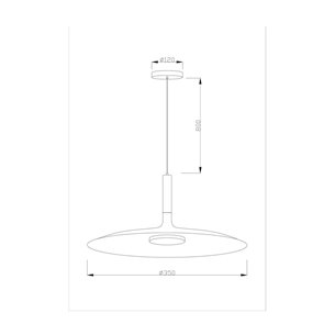Светильник|Moderli|V2221-PL Metrix LED*5W подвесной