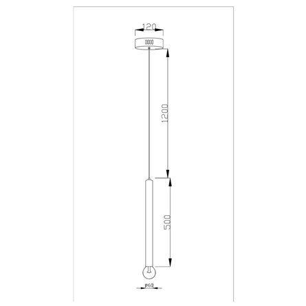Светильник|Moderli|V2331-P Cretto 1*E27*3W подвесной