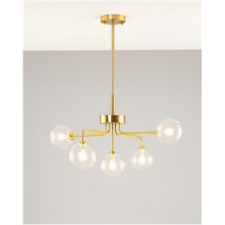 Люстра|Moderli|V2180-C Heavy 5*G9*5W потолочная