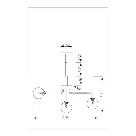 Люстра|Moderli|V2180-C Heavy 5*G9*5W потолочная
