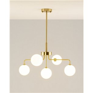 Люстра|Moderli|V2181-C Heavy 5*G9*5W потолочная