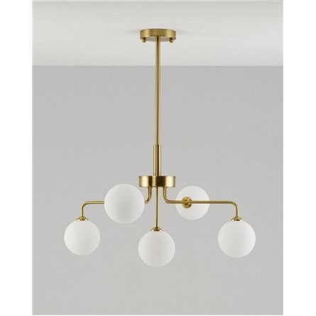 Люстра|Moderli|V2181-C Heavy 5*G9*5W потолочная