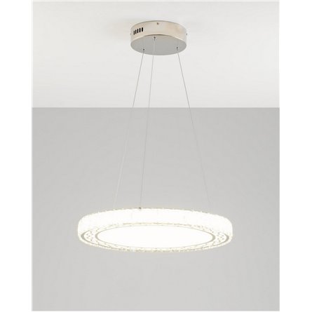 Люстра|Moderli|V1600-PL Ice LED*107W подвесная светодиодная