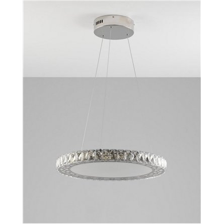 Люстра|Moderli|V1600-PL Ice LED*107W подвесная светодиодная