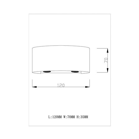 Светильник|Moderli|V1880-WL Sienne LED*4W настенный светодиодный