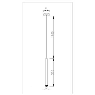 Светильник|Moderli|V2321-PL Siento LED*3W подвесной светодиодный