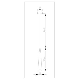 Светильник|Moderli|V2364-PL Capital LED*3W подвесной светодиодный
