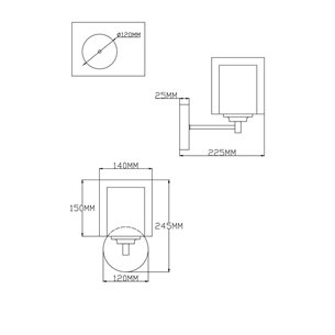 Бра|Moderli|Moderli V2520-1W Maximilian 1*E27*60W