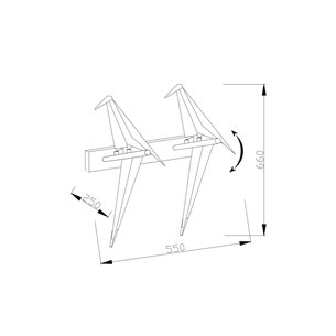 Бра|Moderli|Moderli V3076-2WL Birds 2*LED*12W светодиодное