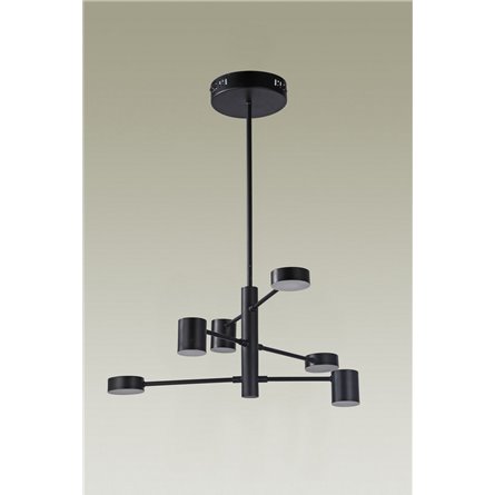 Люстра|Moderli|на штанге Moderli V2740-6CL Lewes 6*LED*5W