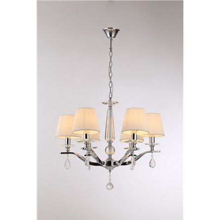 Люстра|Moderli|Moderli V2531-6P Aerton 6*E14*60W подвесная