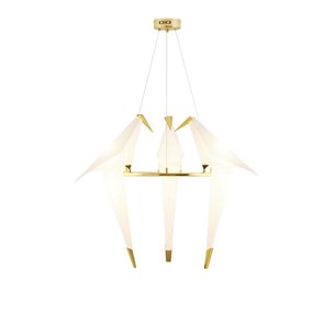 Подвесной светодиодный светильник Moderli V3071-3PL origami Birds 3*LED*6W