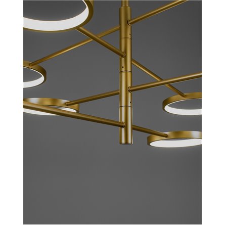 Люстра|Moderli|на штанге V5070-CL Run светодиодная