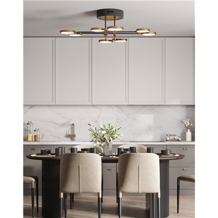 Люстра|Moderli|на штанге V5080-CL Arista светодиодная