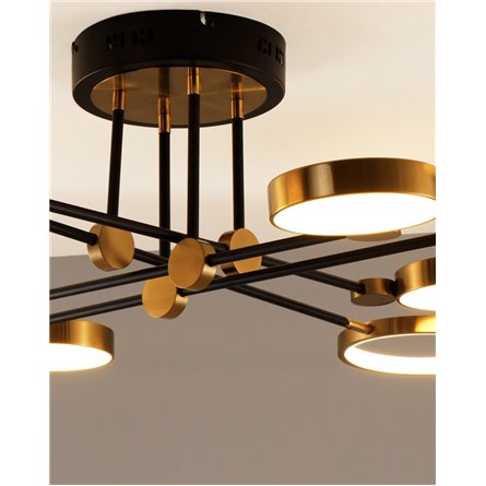 Люстра|Moderli|на штанге V5080-CL Arista светодиодная