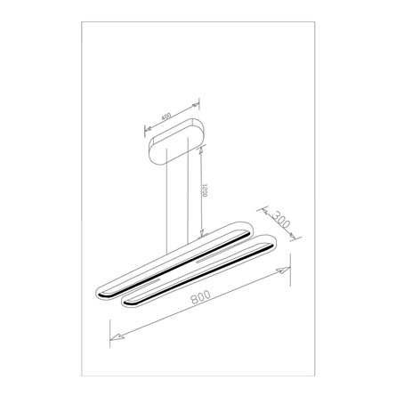 Светильник|Moderli|V2420-PL Style LED*56W подвесной светодиодный