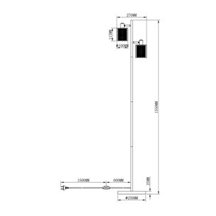 Торшер|Moderli|V3061-2F Suspent 2*E14*40W