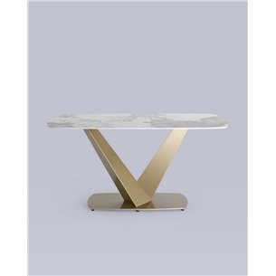 Обеденный стол|Stool Group|Аврора, 160*90, светлая керамика