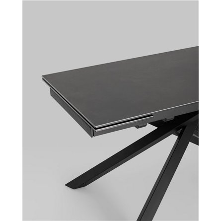 Обеденный стол|Stool Group|Альянс раскладной 140-200*90 темная керамика
