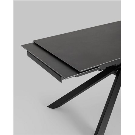 Обеденный стол|Stool Group|Альянс раскладной 140-200*90 темная керамика