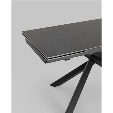Обеденный стол|Stool Group|Альянс раскладной 160-240*90 темная керамика