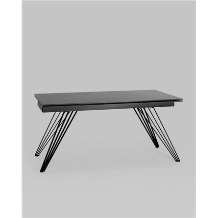Обеденный стол|Stool Group|Пандора, раскладной, 160-240*90, темная керамика