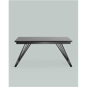 Обеденный стол|Stool Group|Пандора, раскладной, 160-240*90, темная керамика