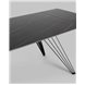 Обеденный стол|Stool Group|Пандора, раскладной, 160-240*90, темная керамика Обеденный стол|Stool Group|Пандора, раскладной, 160-240*90, темная керамика