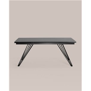 Обеденный стол|Stool Group|Пандора, раскладной, 180-280*90, темная керамика