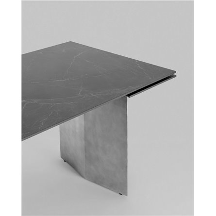 Обеденный стол|Stool Group|Селин раскладной, 180-260*90, темная керамика